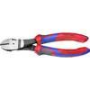 Image de Pince coupante diagonale à forte démultiplication avec facette Knipex 74 02 180 180 mm 1 pc(s)