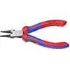 Image de Knipex 22 02 160 pour latelier Pince à bouts ronds droite Acier magnétique Chrome-Vanadium 160 mm