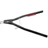 Image de Knipex 46 20 A51 Pince pour circlips Adapté pour (pinces pour circlips) circlips extérieurs 122-300 mm Forme de la panne (détails) coudée 90°