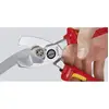 Image de Knipex 95 16 200 Pince coupe-câbles VDE Adapté pour (technique disolation) câbles en alu et en cuivre, à 1 ou plusieurs fils 20 mm 70 mm² 0