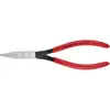 Image de Knipex 28 21 200 pour lélectronique et la mécanique de précision Pince plate à becs ronds droite Acier à outils 200 mm