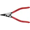 Image de Knipex 46 11 G2 Pince pour circlips Adapté pour (pinces pour circlips) circlips extérieurs 5-13 mm Forme de la panne (détails) droite