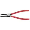 Image de Knipex 46 11 A3 Pince pour circlips Adapté pour (pinces pour circlips) circlips extérieurs 40-100 mm Forme de la panne (détails) droite