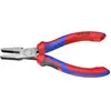 Image de Knipex 20 02 160 pour latelier Pince à becs plats droite Acier magnétique Chrome-Vanadium 160 mm