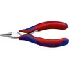 Image de Knipex 35 32 115 pour lélectronique et la mécanique de précision Pince à bouts ronds droite Acier à outils 115 mm