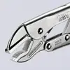 Image de Knipex 40 04 180 Pince-étau droite à prisme 0 - 35 mm 180 mm