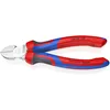 Image de Knipex Pince coupante de côté chromée avec poignées comfortables 160 mm, 70 05 160
