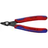 Image de Knipex Super-Knips 78 31 125 pour lélectronique et la mécanique de précision Pince coupante pour circuits imprimés sans facette 125 mm