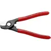 Image de Knipex 95 11 165 Pince coupe-câbles Adapté pour (technique disolation) câbles en alu et en cuivre, à 1 ou plusieurs fils 15 mm 50 mm² 0
