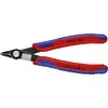 Image de Knipex Super-Knips 78 41 125 pour lélectronique et la mécanique de précision Pince coupante pour circuits imprimés sans facette 125 mm