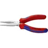 Image de Knipex 30 15 140 pour lélectronique et la mécanique de précision Pince à becs plats droite Acier magnétique Chrome-Vanadium 140 mm