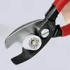 Image de Knipex 95 11 200 Pince coupe-câbles Adapté pour (technique disolation) câbles en alu et en cuivre, à 1 ou plusieurs fils 20 mm 70 mm² 2