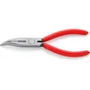 Image de KNIPEX Pince demi-ronde avec tranchant (pince radio) gainées en plastique 160 mm, 25 21 160