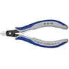 Image de Knipex 79 22 125 pour lélectronique et la mécanique de précision Pince coupante diagonale sans facette 125 mm