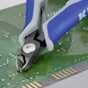 Image de Knipex 79 22 120 pour lélectronique et la mécanique de précision Pince coupante diagonale sans facette 120 mm