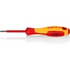 Image de KNIPEX Tournevis pour vis à tête cruciforme Pozidriv poignée, 98 25 00