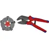 Image de Pince à sertir Knipex MultiCrimp 97 33 02 chargeur de rechange inclus 1 pc(s)
