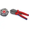 Image de Knipex 973302 MultiCrimp Pince À Sertir Avec Chargeur Interchangeable Et 5 Profils De Sertissage - 250mm