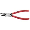 Image de Knipex 44 31 J22 Pince pour circlips Adapté pour (pinces pour circlips) circlips intérieurs 19-60 mm Forme de la panne (détails) coudée45°