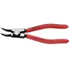 Image de Knipex 46 31 A02 Pince pour circlips Adapté pour (pinces pour circlips) circlips extérieurs 3-10 mm Forme de la panne (détails) coudée45°