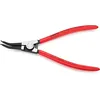 Image de Knipex Pince Circlips DIN 5254 A et DIN 5254 B, Arbre:40-100mm - Pointes:2,3mm, Coudées à 45° -Longueur : 210 mm - Robuste, Forgée, Pointes Solides Antidérapantes - 46 31 A32