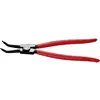 Image de Knipex 46 31 A42 Pince pour circlips Adapté pour (pinces pour circlips) circlips extérieurs 85-140 mm Forme de la panne (détails) coudée45°