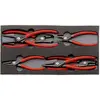 Image de Knipex 00 20 01 V02 Jeu de pinces pour circlips Adapté pour (pinces pour circlips) circlips intérieurs et extérieurs 12-25 mm, 19-60 mm 10-25 mm, 19-60 mm