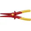 Image de Knipex 98 62 02 VDE Pince plate à becs ronds droite plastique 220 mm