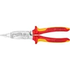 Image de Knipex Pince pour installations électriques, 1000V, pour couper les câbles, dénuder, sertir les embouts, saisir, plier, multi-outils, 13 86 200