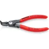 Image de Knipex Pince de précision pour Circlips DIN 5256 D - Alésage:12-25mm - Pointes:1,3mm; Coudées à 90° - Long, : 130 mm - Protection Contre Distorsion - Réglage par vis à six pans creux - 48 41 J11