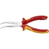 Image de Knipex 26 26 200 T Pince plate à becs ronds coudée à 40° Acier Chrome-Vanadium 200 mm