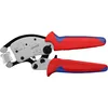 Image de Knipex Twistor16 Pince à sertir auto-ajustable pour embouts de câble avec tête de sertissage rotative, 0,14-16 mm², pince à sertir, 97 53 18