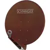Image de Antenne SAT 85 cm Schwaiger SPI085PR Réflecteur: aluminium rouge brique
