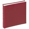 Image de walther design album photo bordeaux 26 x 25 cm simili cuir avec frettes en relief, Classic FA-371-R