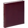 Image de Walther Design Album Photo Bordeaux 29 x 32 cm Simili Cuir avec frettes en Relief, Classic FA-372-R