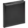 Image de walther design Album Photo Noir 26 x 25 cm Simili Cuir avec surpiqûres circonférentielles, Deluxe FA-183-B