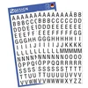 Image de Avery Zweckform 3720 - Étiquettes de lettres (A-Z 6,5 mm, feuille, prise forte) 240 autocollants