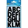 Image de Z-Design Étiquettes lettres et chiffres à coller Lettres schwarz | wetterfeste Folie | 30 Etiketten