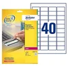 Image de Avery - 800 Étiquettes Polyester Ultra-Résistantes - 45,7 x 25,4 mm - Lazer - Étiquettes Indécollables pour Sécurité Optimale - Étiquettes Autocollantes Personnalisées