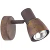 Image de BRILLANT lampe lave mur spot cuivre vieilli | 1x R50, E14, 40W, adapté aux lampes à réflecteur (non incluses) | Échelle A ++ à E | Tête pivotante