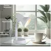 Image de BRILLIANT lamp Lampe de table Junior blanc | 1x R80, E27, 40W, adapté aux lampes à réflecteur (non incluses) | Échelle A ++ à E | Avec interrupteur à bascule