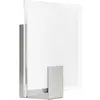Image de Brilliant Sonian 90324/13 Applique E14 40 W LED acier inoxydable, blanc