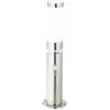 Image de Lampadaire extérieur avec détecteur de mouvements Brilliant G46789/82 Bole Ampoule à économie dénergie, LED E27, LED intégrée 60.84 W acier inoxydable