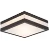 Image de BRILLIANT 96233/63Plafonnier exterieur MATTEO E27 11w. Ampoule non incluse