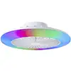 Image de Brilliant G60020/05 Salerno Plafonnier LED avec ventilateur Module LED 40 W blanc
