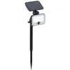 Image de Brilliant G40426/06 Joplin Lampe solaire de jardin avec détecteur de mouvements Module LED 7 W noir