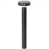 Image de Lampadaire dextérieur solaire avec détecteur de mouvements Brilliant G40442/06 Magua Module LED LED intégrée 4 W noir