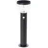 Image de Lampadaire dextérieur solaire avec détecteur de mouvements Brilliant G40411/06 Tulip Module LED LED intégrée 3 W noir