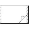Image de SIGEL - papier listing sans fin, 240 x 6", A5 verticale Double, 56/57 g/m2, AC, en blanc PL, contenu