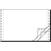 Image de SIGEL - papier listing sans fin, 240 x 6", A5 verticale Triple, 56/53/57 g/m2, en blanc, PL, AC Cont